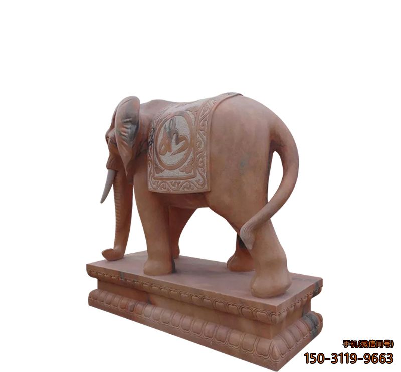 如意大象_園林廣場大象動(dòng)物雕塑