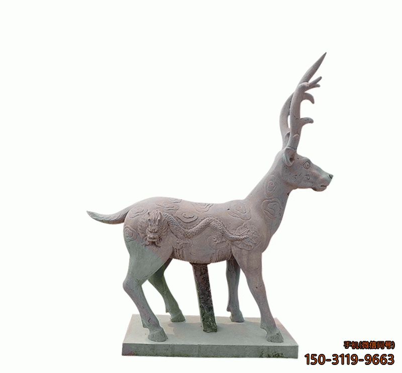 小鹿石雕_園林公園大理石動(dòng)物雕塑 小鹿石雕_園林公園大理石動(dòng)物雕塑