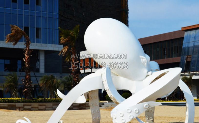 不銹鋼章魚廣場景觀雕塑 不銹鋼章魚廣場景觀雕塑