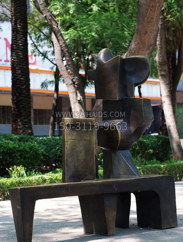 公園抽象座椅景觀銅雕 公園抽象座椅景觀銅雕