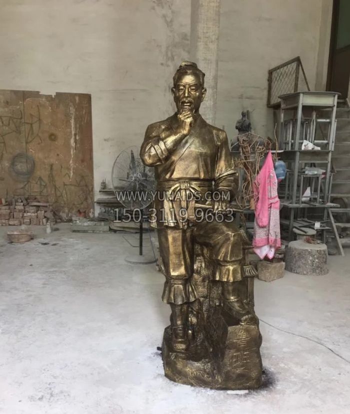 魯班古代名人銅雕 魯班古代名人銅雕