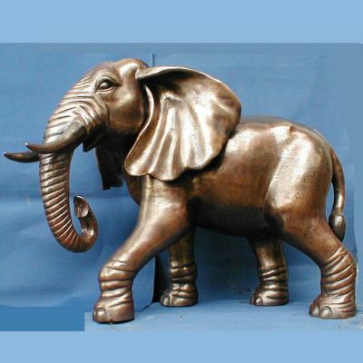 鑄銅大象景區(qū)室內外擺放裝飾品