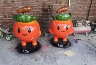 戶(hù)外幼兒園玻璃鋼卡通南瓜雕塑