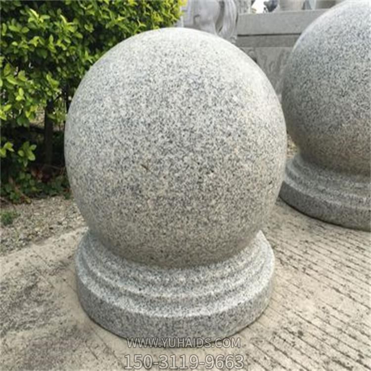 大理石砂石石雕公園停車場(chǎng)車阻石雕塑