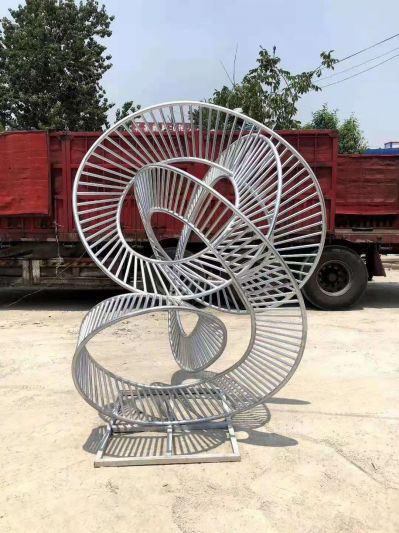 戶(hù)外廣場(chǎng)不銹鋼抽象創(chuàng)意景觀雕塑