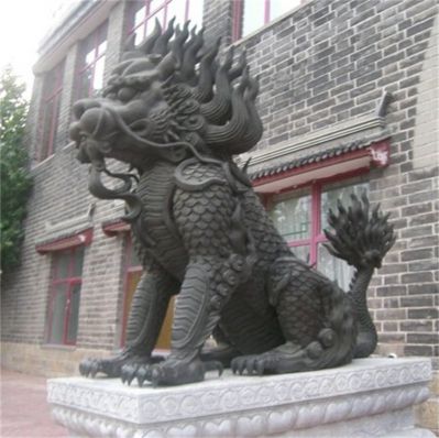 企業(yè)工廠門(mén)口大型鎮(zhèn)宅麒麟