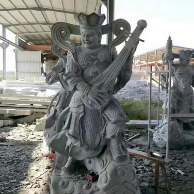 天然石材青石浮雕四大天王佛像景區(qū)寺院供奉石像