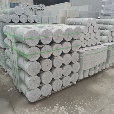 阻車柱，路政園林分流石柱