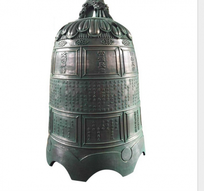 玻璃鋼仿銅鐘，青銅古鐘