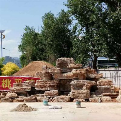 景區(qū)大型大理石石雕假山景觀石雕塑