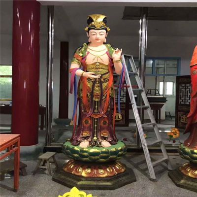 景區(qū)大型戶外景觀玻璃鋼三圣雕塑