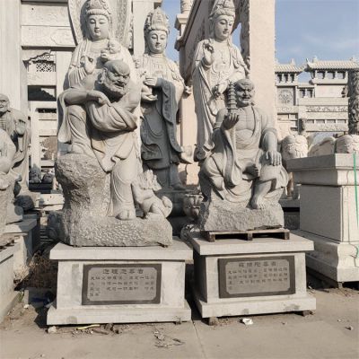 石雕佛像菩薩像定制加工，造型豐富，石材齊全