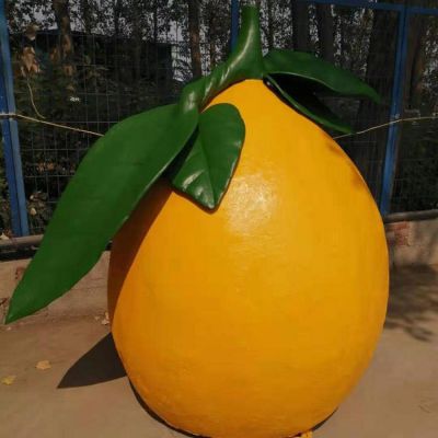 戶外農場大型仿真水果裝飾雕塑