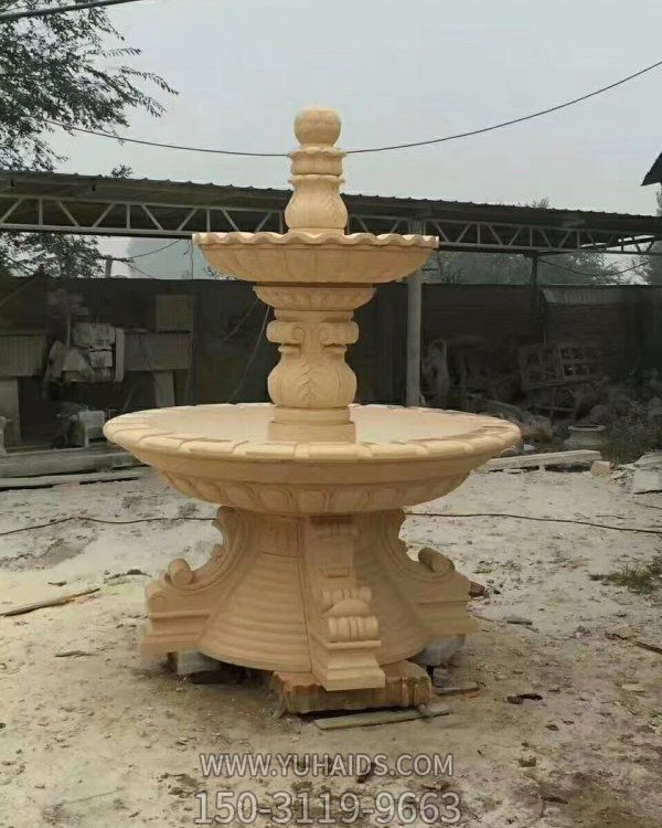 花崗巖大理石石雕戶(hù)外大型噴泉景觀擺件雕塑