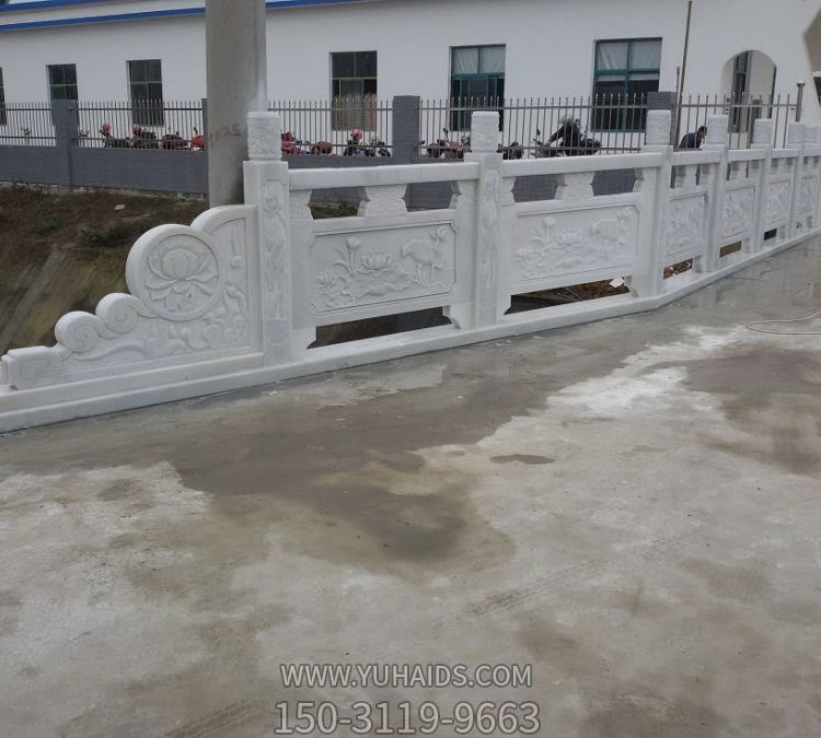 校園公園大理石浮雕欄桿欄板雕塑