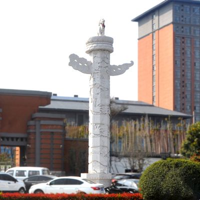 景區(qū)廣場(chǎng)中國(guó)傳統(tǒng)華表柱