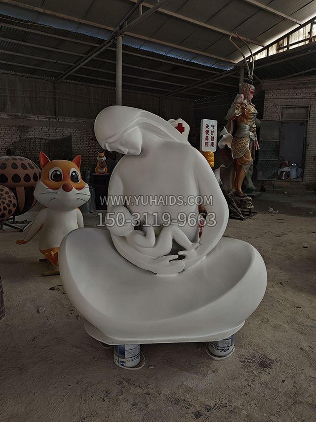 母親——玻璃鋼藝術(shù)人物雕塑擺件