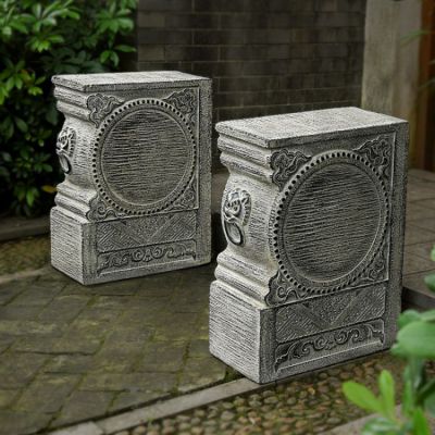 石鼓門墩，庭院別墅看門仿古擺件