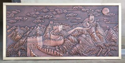 萬(wàn)里長(zhǎng)城浮雕壁畫(huà)