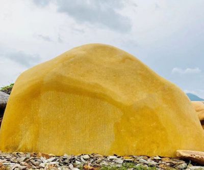 黃蠟石自然景觀石非標(biāo)定制加工