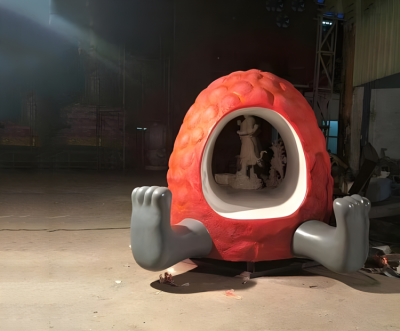 荔枝造型玻璃鋼創(chuàng)意雕塑