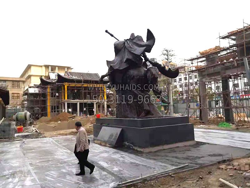 運(yùn)城關(guān)王廟關(guān)帝像后視效果 運(yùn)城關(guān)王廟關(guān)帝像后視效果