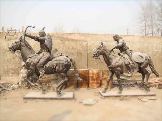 馬踏飛燕銅雕有什么含義？表現(xiàn)了馬的什么特點(diǎn)？